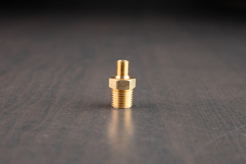 LockNFlate Tire Inflator Adapter, 1/4 NPT (Male) to Schrader